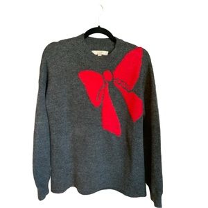 Ann Taylor Loft large BOW sweater